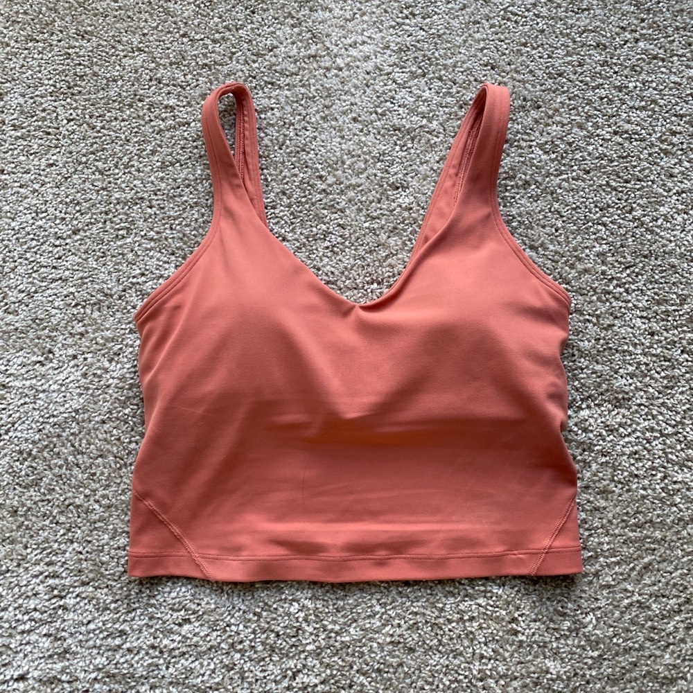 Lululemon Align Tank Rustic Coral Size 6